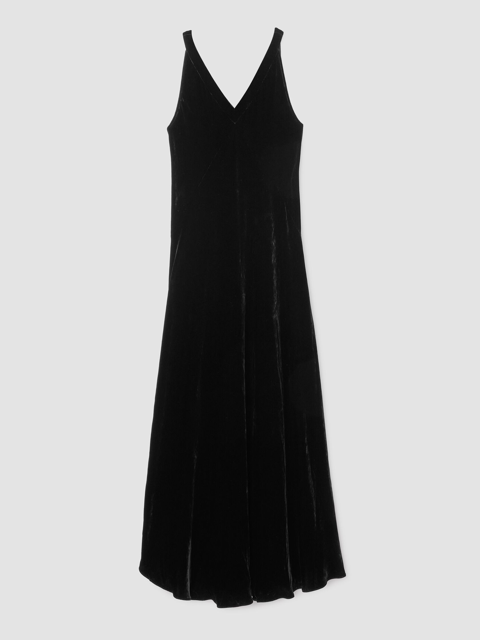 Velvet V-Neck Dress