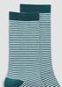 Micro Stripe Cotton Trouser Sock