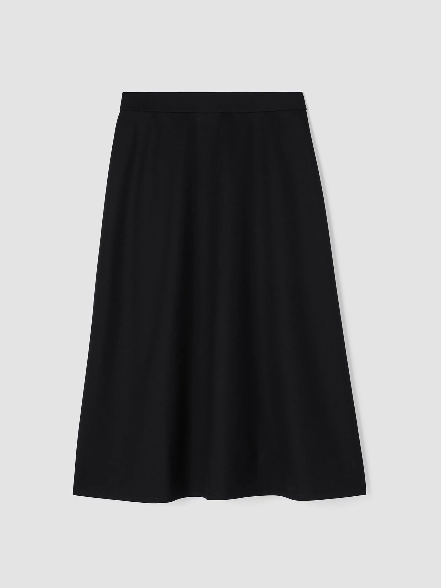 Lightweight Ponte Flared Skirt