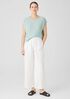 Organic Linen Wide Trouser Pant