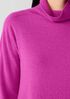 Italian Cashmere Turtleneck Top