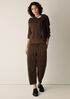Italian Merino Crew Neck Top in Regenerative Wool