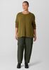 Washable Stretch Crepe Cargo Pant