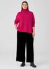 Cotton and Recycled Cashmere Turtleneck Box-Top