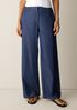 Lightweight Organic Cotton Denim Full-Length Trouser