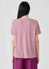 Organic Linen Jersey Crew Neck Tee