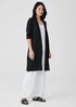 Organic Linen Cotton Jersey Long Cardigan