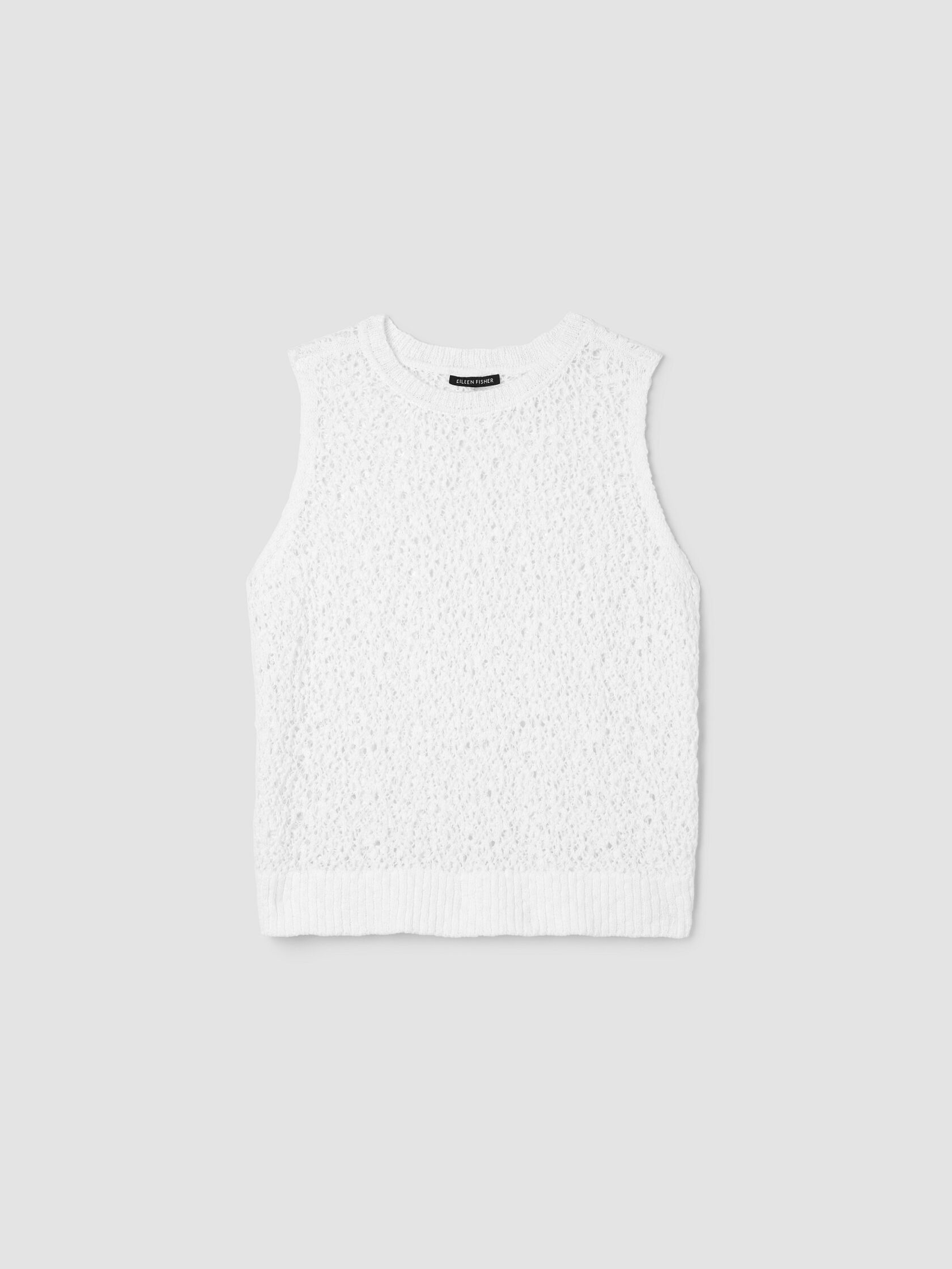 Peruvian Organic Cotton Slub Jewel Neck Tank