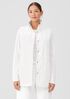 Organic Linen Cotton Crepe Quilted Vest