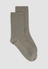 Cotton Waffle Crew Sock