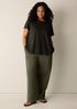 Organic Linen Jersey Crew Neck Tee