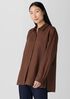 Organic Handkerchief Linen Classic Collar Shirt