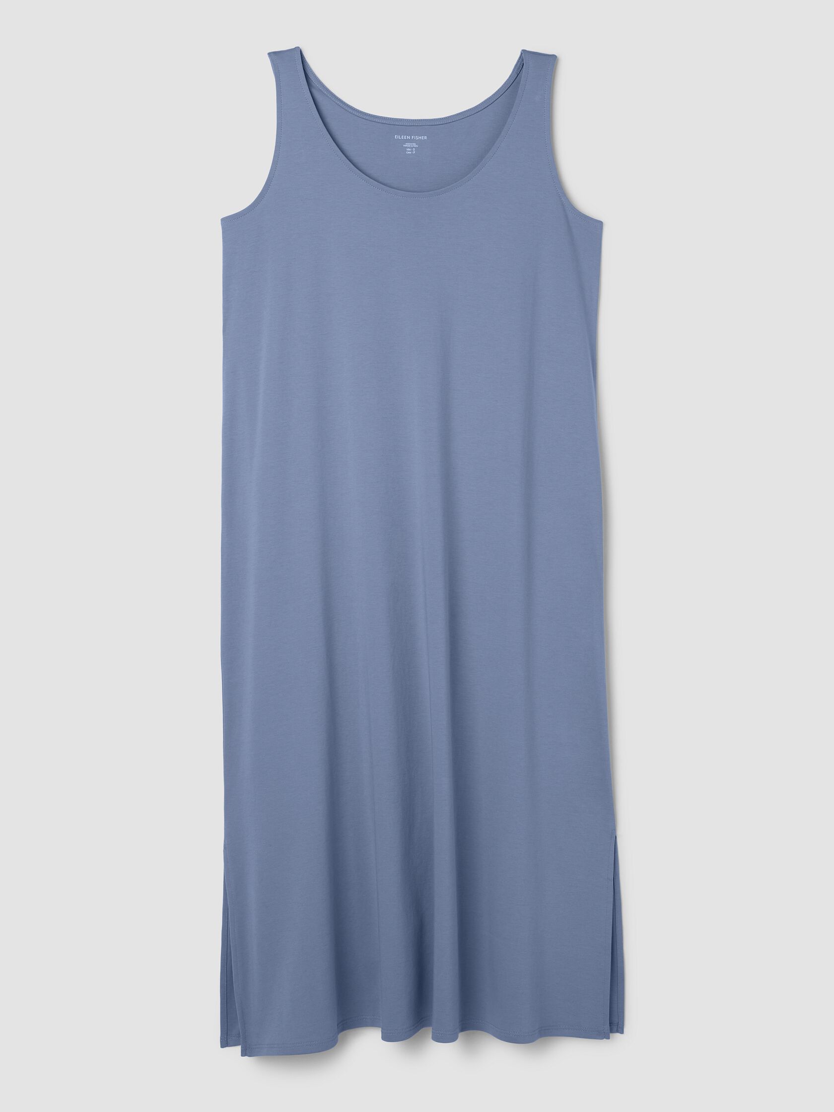 Organic Cotton Interlock Tank Sleep Dress