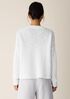 Organic Linen Cotton Slub V-Neck Top