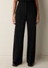 Washable Flex Ponte Pintuck Wide Trouser