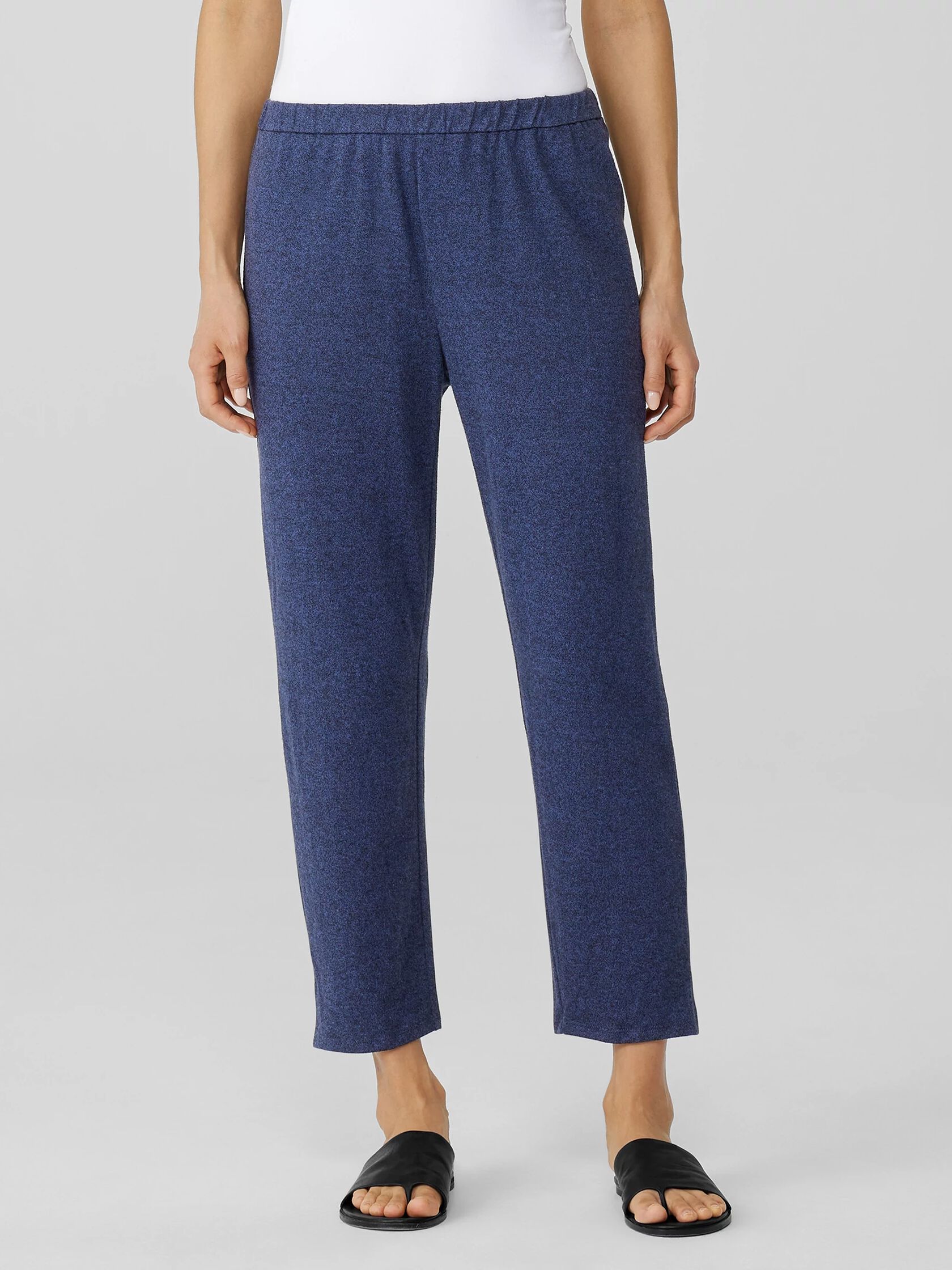 Cotton Hemp Melange Tapered Pant