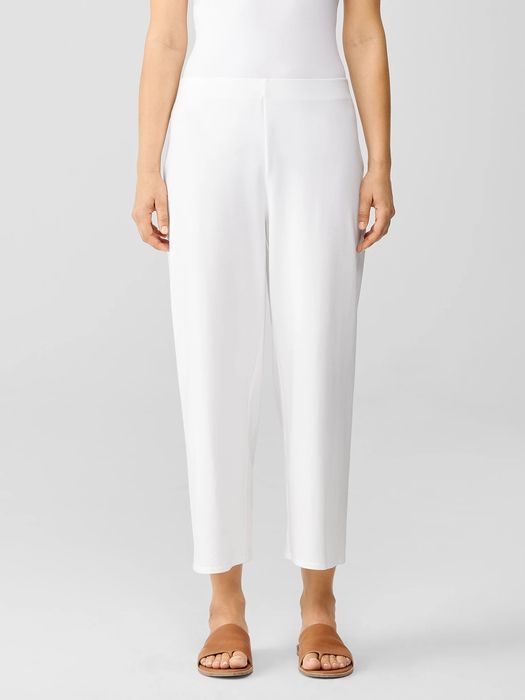 Traceable Cotton Jersey Straight Pant