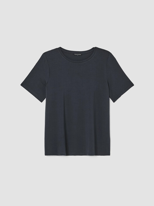 Fine Jersey Crew Neck Tee