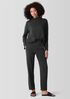 Garment-Dyed Terry Slouchy Pant