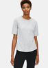System Organic Cotton Jersey Melange Elbow-Sleeve Tee