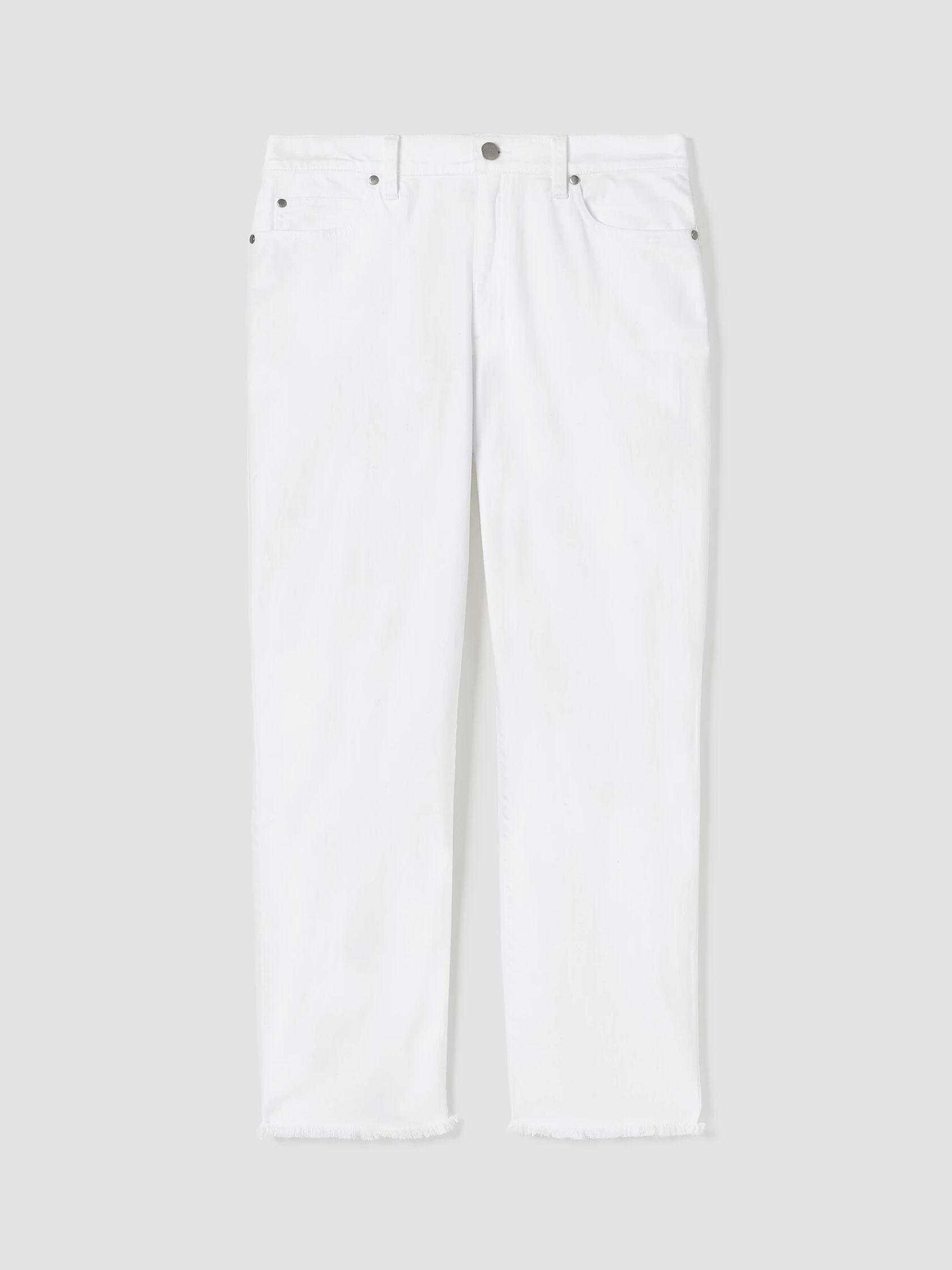 Organic Cotton Denim Straight Jean