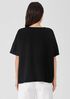 Organic Cotton Slub Crew Neck Tee