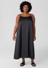 Hammered Silk Cotton Cami Dress