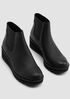 Chelsea Wedge Washed Leather Bootie