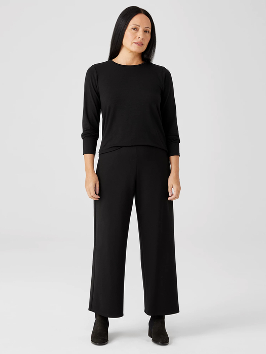 Flex Ponte Wide-Leg Pant