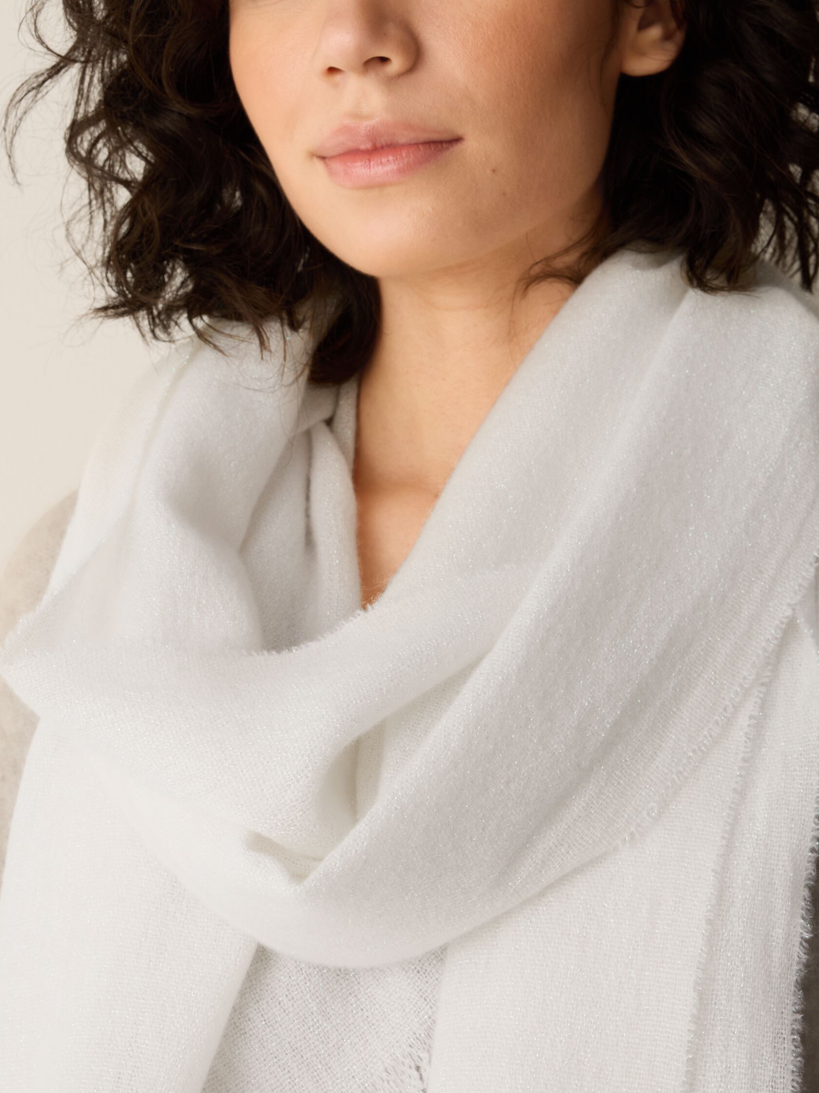 Wool Shimmer Scarf