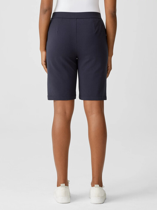 Pima Cotton Stretch Jersey Shorts