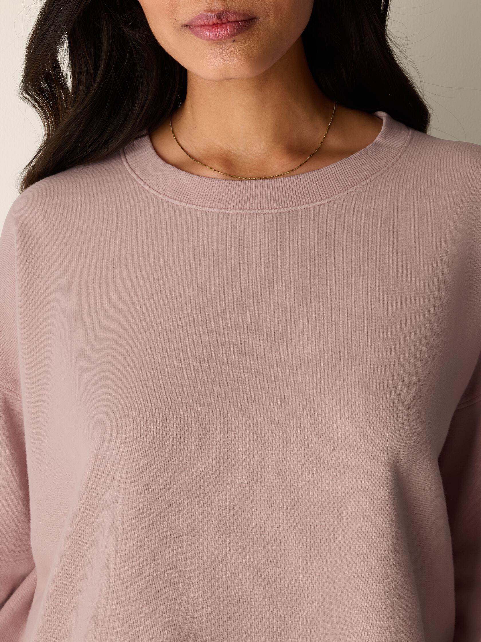 Garment-Dyed Organic Cotton Terry Cropped Box-Top