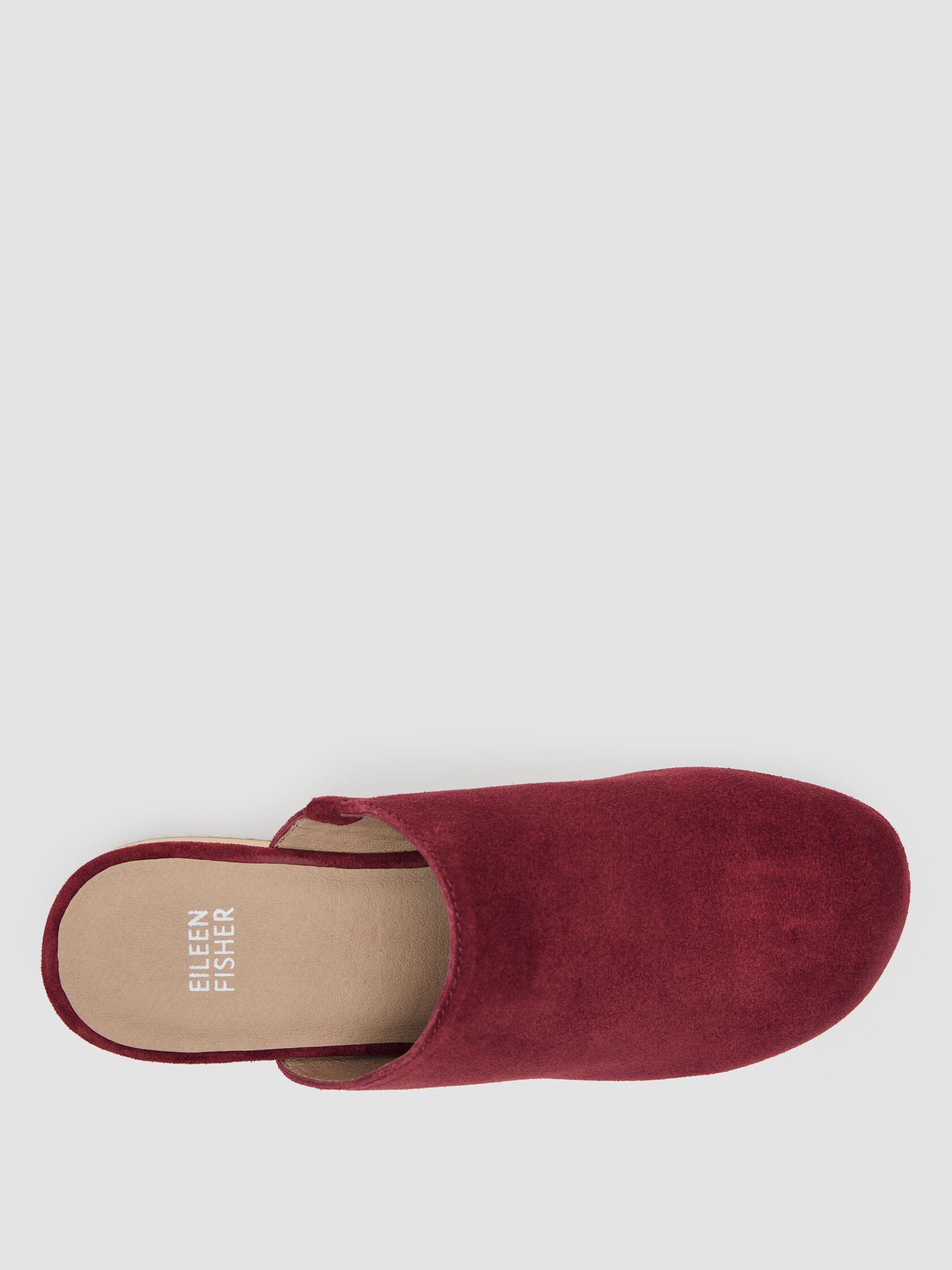 Suede Clog