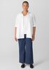 Organic Cotton Poplin Classic Collar Shirt