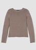 Peruvian Cotton Blend Jewel Neck Top
