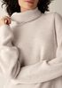 Italian Merino Turtleneck Top in Regenerative Wool
