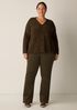 Brushed Organic Cotton Kick Pant