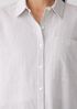 Organic Cotton Ripple Classic Collar Long Shirt