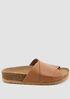 Code Nappa Leather Wedge Sandal