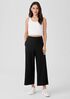 Pima Cotton Stretch Jersey Cropped Tank