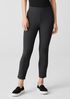 Washable Stretch Crepe Pant with Slits