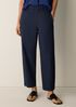 Organic Cotton Pucker Check Lantern Pant