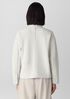 Lightweight Boiled Wool Stand Collar Jacket in Regenerative Wool