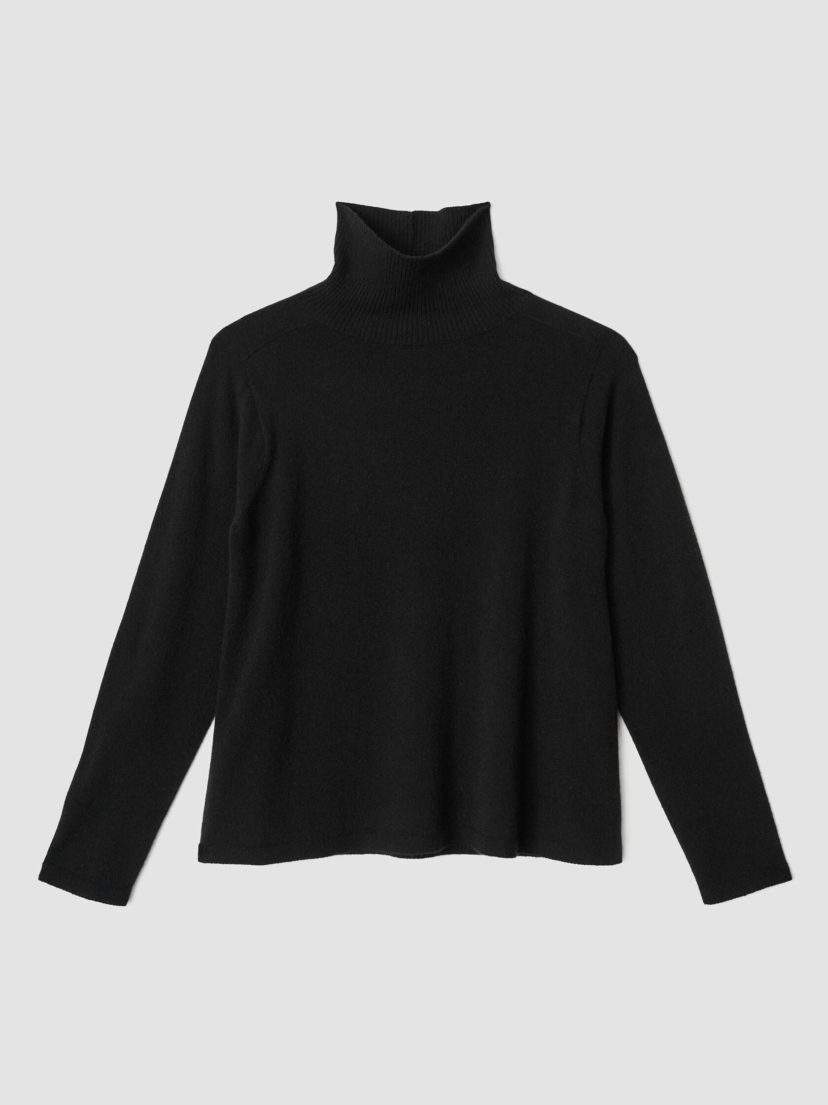 Italian Cashmere Turtleneck Top