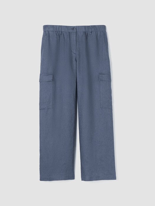 Organic Linen Cargo Pant