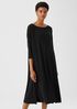 Fine Jersey Boatneck Dress