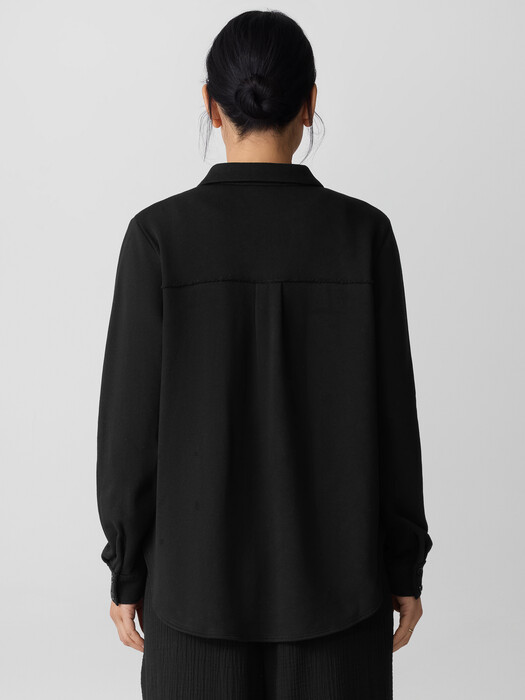 Lightweight Organic Cotton Terry Classic Collar Shirt