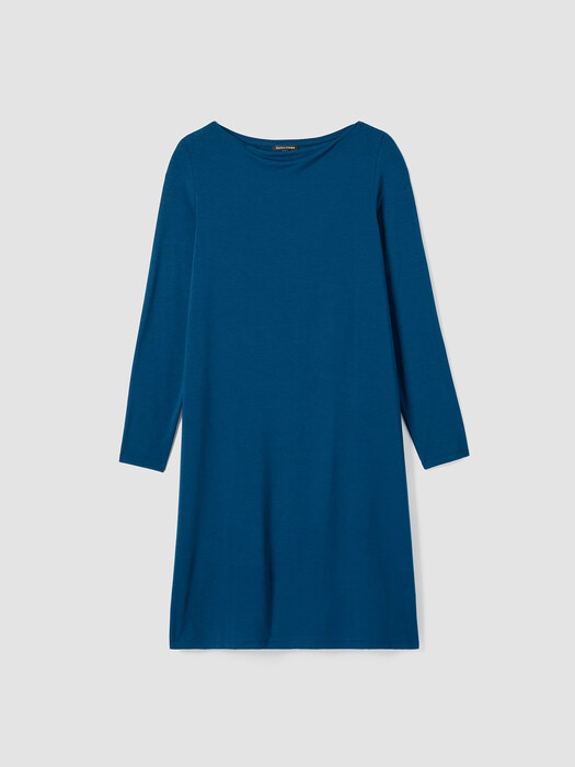 Fine Jersey Cowl Neck Dress | EILEEN FISHER Fine Jersey Cowl Neck Dress | EILEEN FISHER