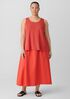 Organic Linen Jersey Scoop Neck Tank