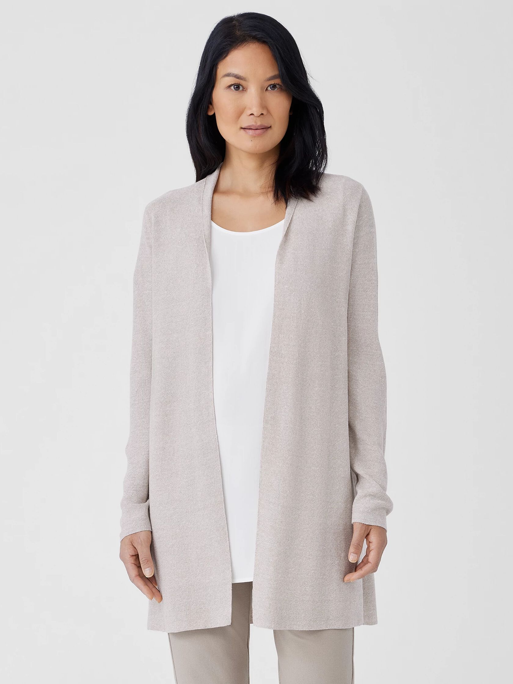 Organic Linen Cotton Cardigan